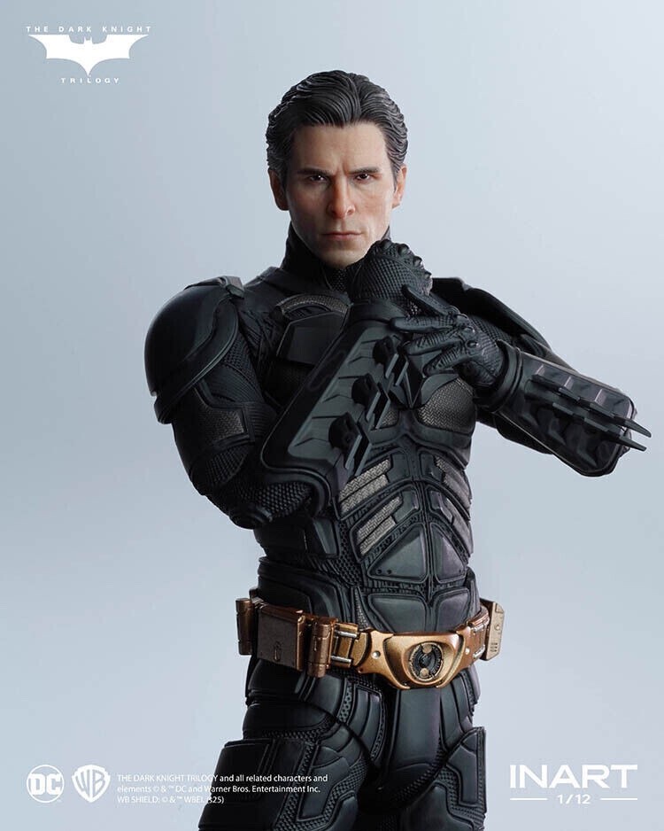 New INART HgM0001D 1/12 Bat Man Bale Action Figure Toy Gift Deluxe Ver. in Stock New INART HgM0001D 1/12 Bat Man Bale Action Figure Toy Gift Deluxe Ver. in Stock