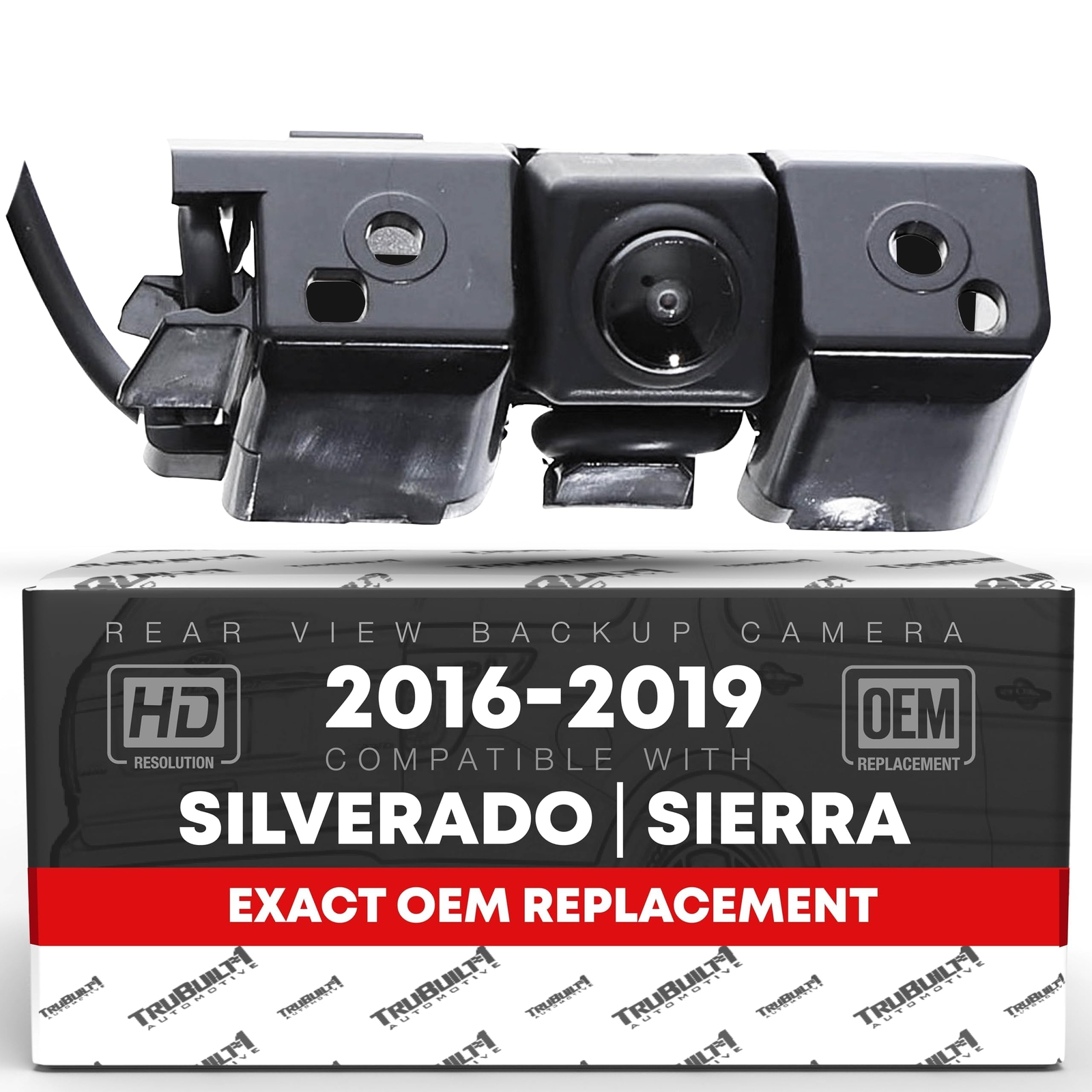 Backup Camera Compatible with 2016-2019 Chevy Silverado- GMC Sierra - OEM Rep...