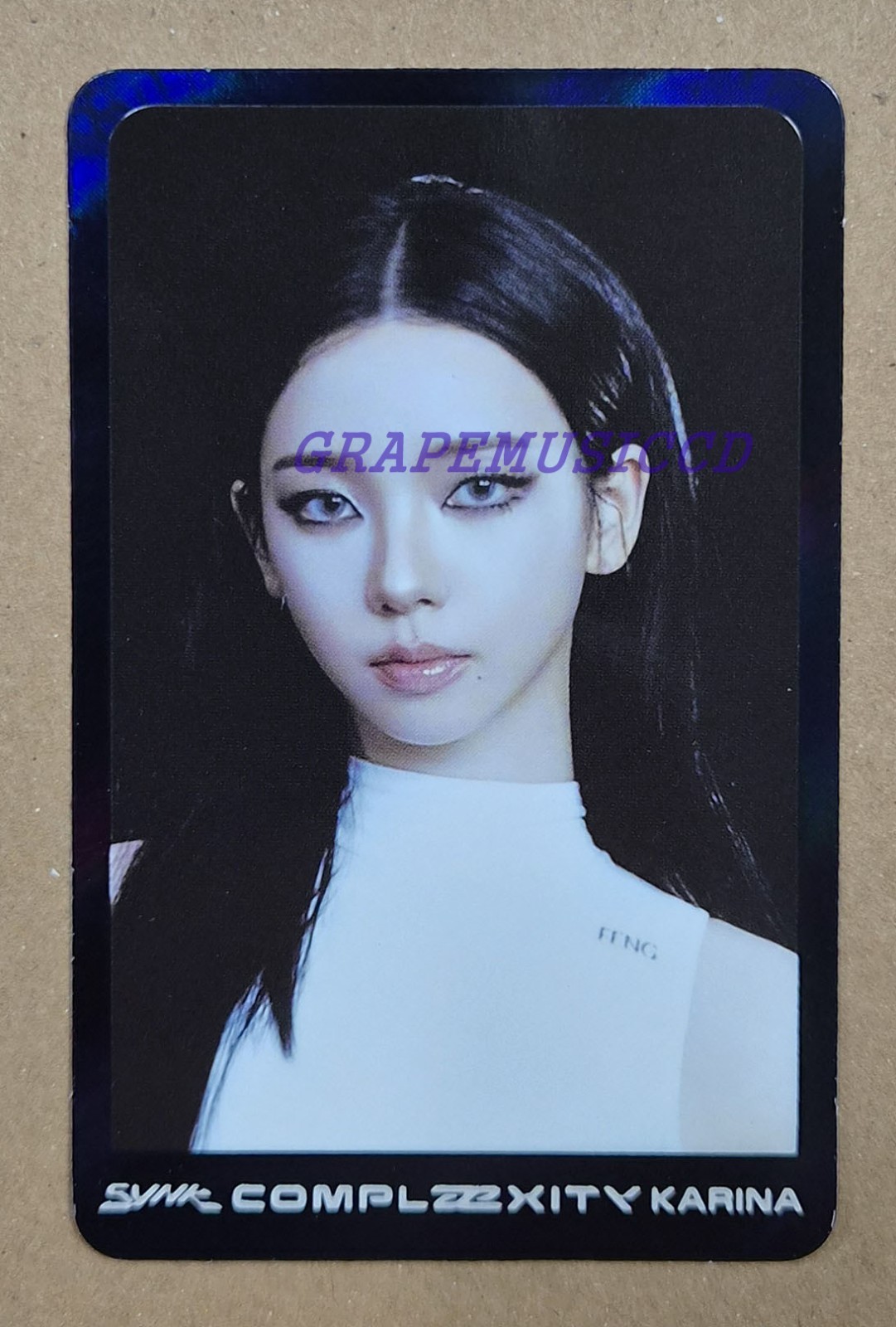aespa LIVE TOUR -SYNK: COMPLaeXITY OFFICIAL MD TRADING CARD PHOTOCARD PHOTO CARD