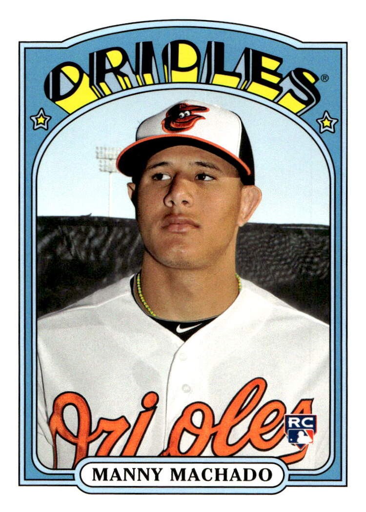 2013 Topps Archives #27 Manny Machado Rookie RC 2013 Topps Archives #27 Manny Machado Rookie RC