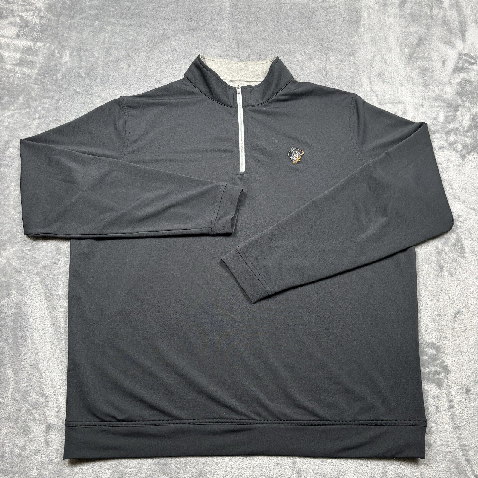 Oklahoma Cowboys Pullover Men XL Black Peter Millar Perth Performance 1/4 Zip Oklahoma Cowboys Pullover Men XL Black Peter Millar Perth Performance 1/4 Zip