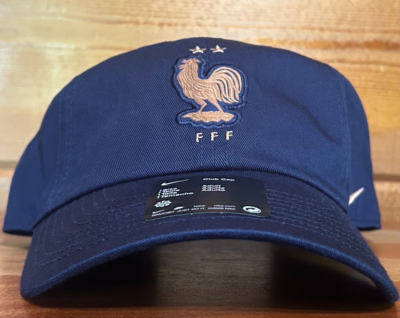 France FFF National Team Soccer Club Cap/Hat Navy Blue 1 SIZE (RARE) France FFF National Team Soccer Club Cap/Hat Navy Blue 1 SIZE (RARE)