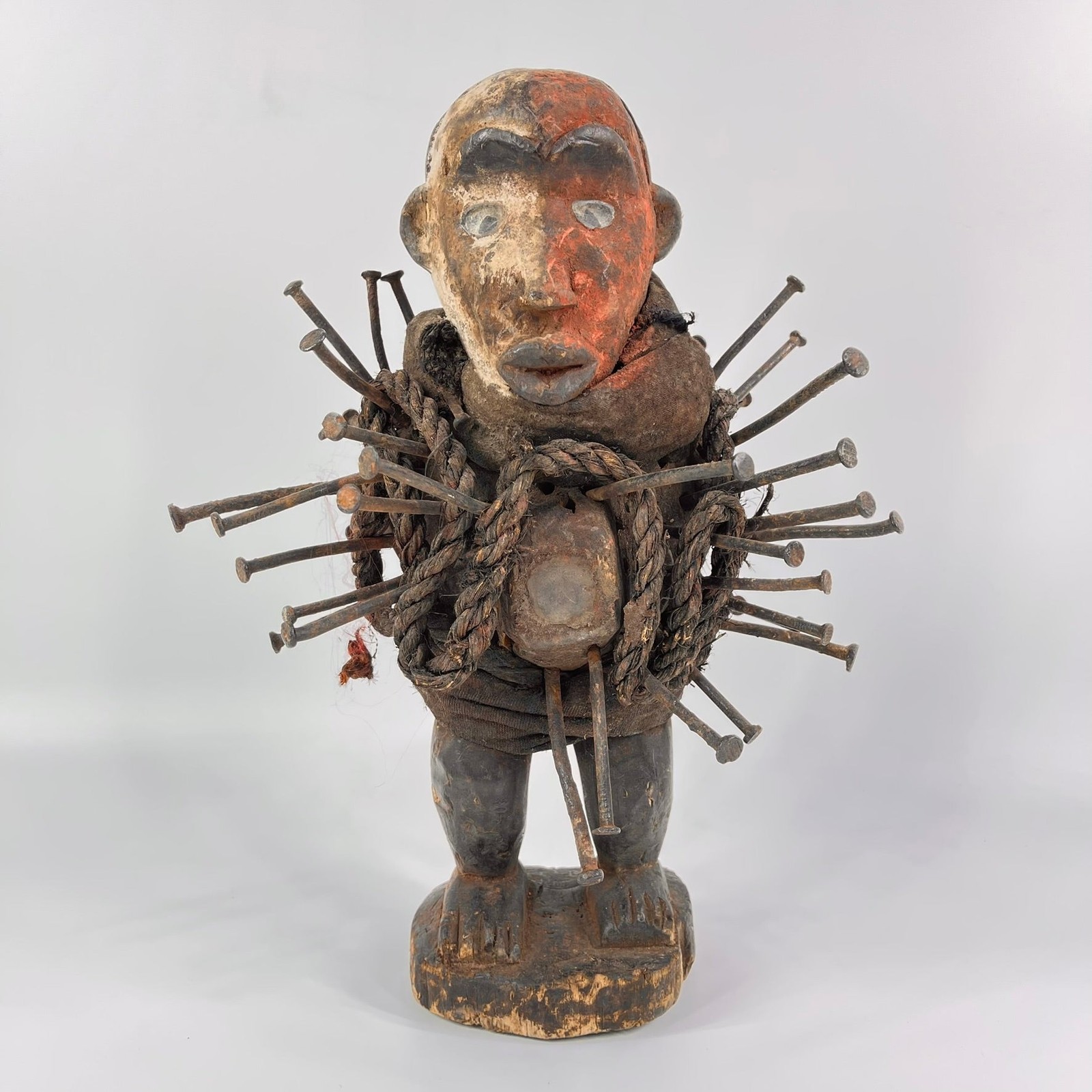 Kongo Nkisi Nkondi Power Fetish Figure Congo