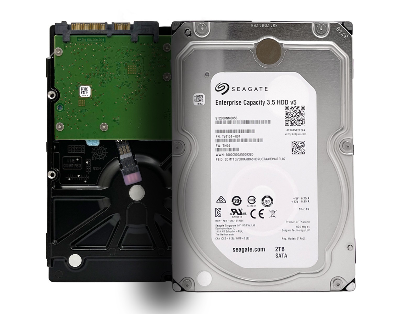 Seagate ST2000NM0055 2TB 128MB 7200RPM 3.5