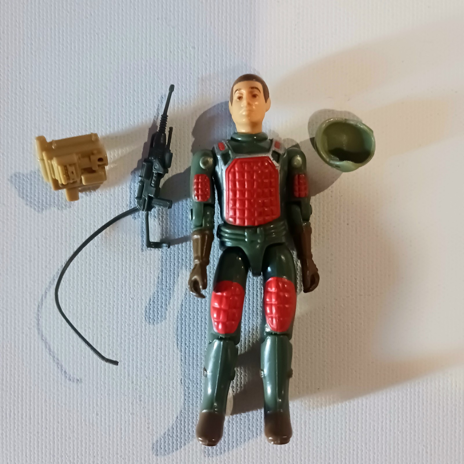 Vintage 1982 G.I. Joe FLASH v1 Straight Arm 100% COMPLETE Unbroken Thumbs ARAH