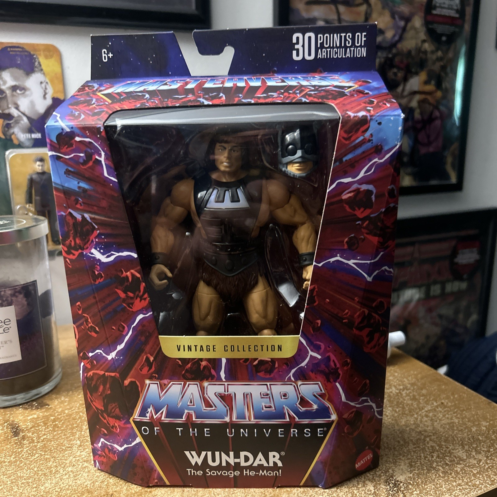 Mattel Masters of the Universe Vintage Collection Wun-Dar Action Figure Mattel Masters of the Universe Vintage Collection Wun-Dar Action Figure