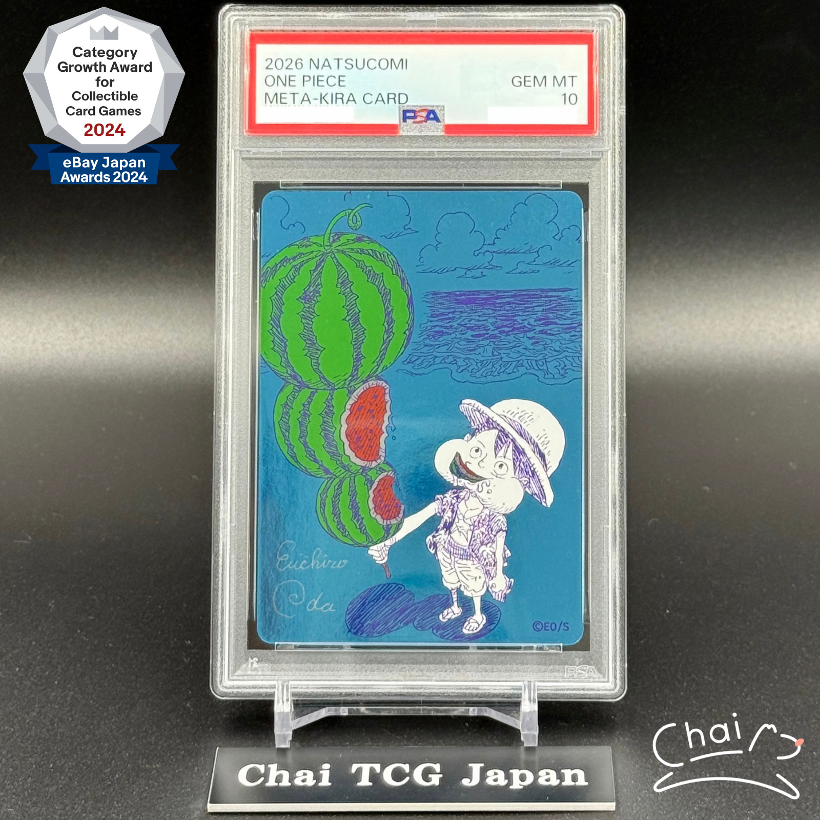 PSA 10 Luffy Metakira Natsucomi Summer Comic 2026 Promo Oda ONE PIECE Japanese