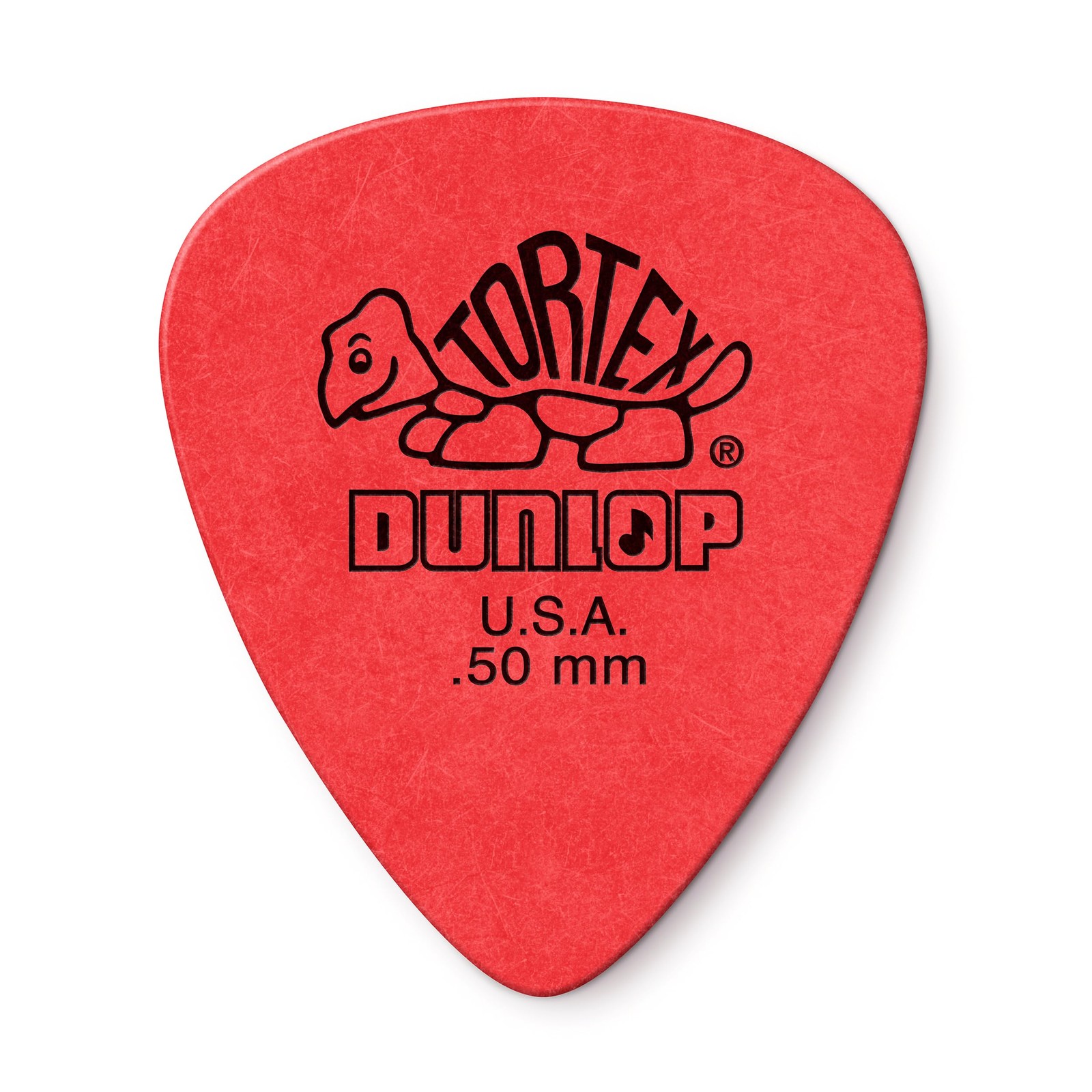 Jim Dunlop Tortex Standard Pick .50MM - 24 Pack 0.50mm, Red Jim Dunlop Tortex Standard Pick .50MM - 24 Pack 0.50mm, Red