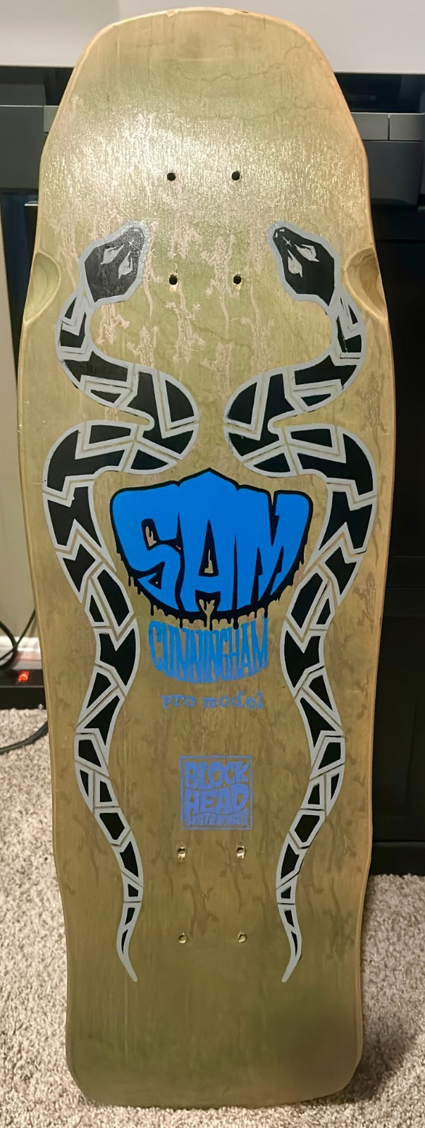 RARE NOS 1980s Blockhead Sam Cunningham \