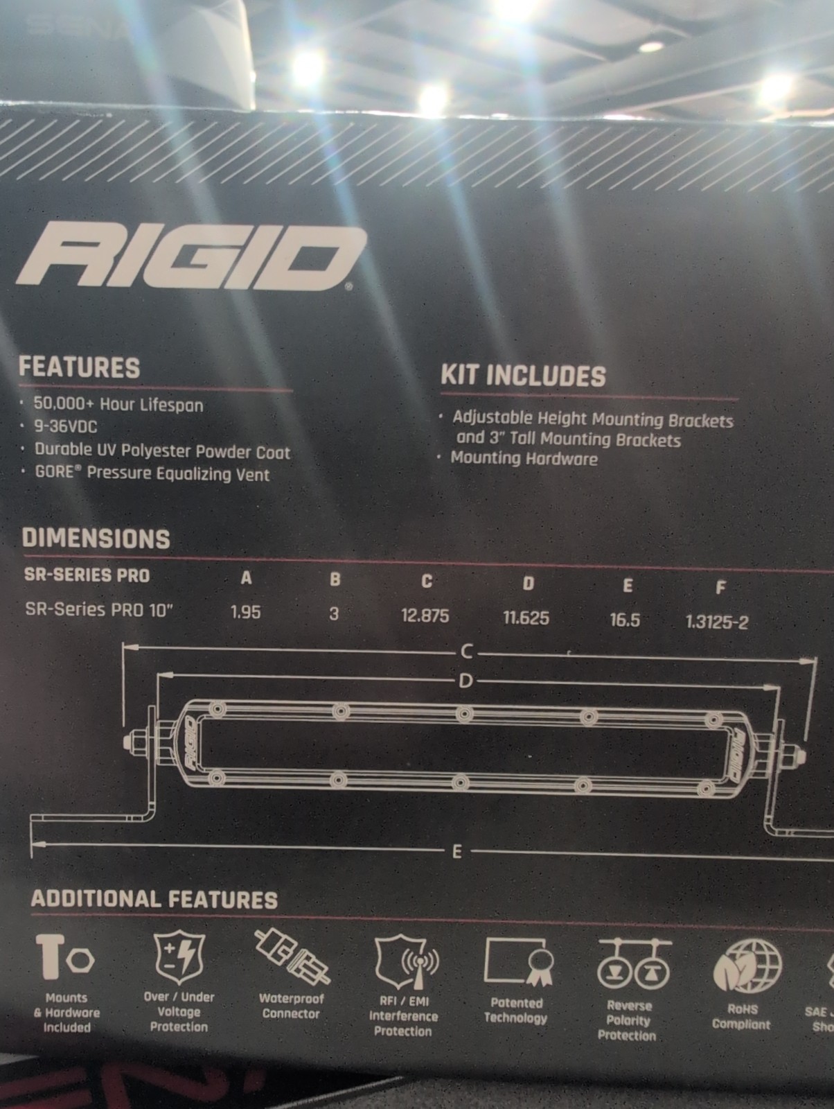 Polaris 2883123 RIGID SR-Series Pro 10\ Polaris 2883123 RIGID SR-Series Pro 10\