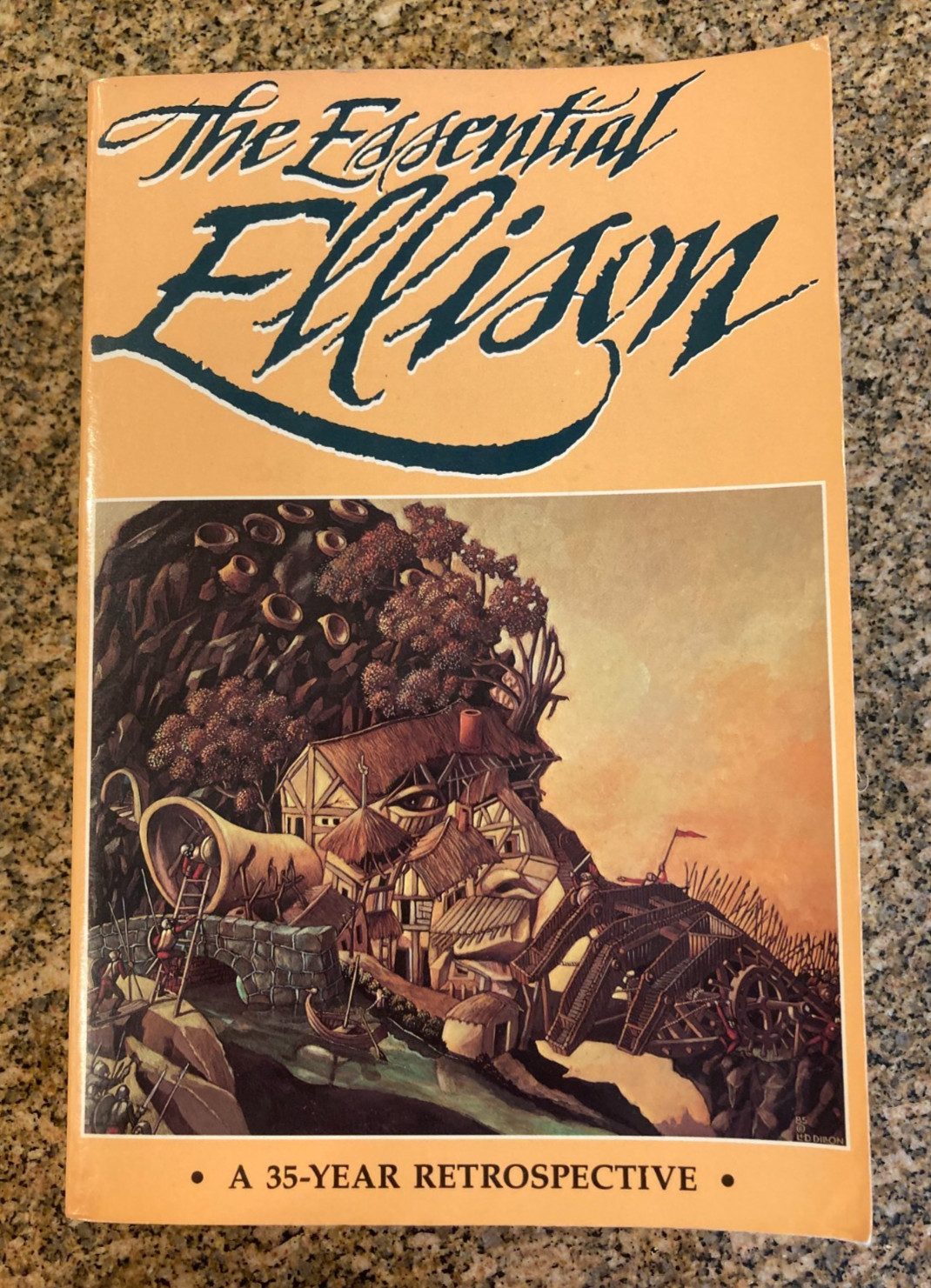 Vintage 1997 The Essential Ellison A 35-Year Retrospective Harlan Ellison TPB VG Vintage 1997 The Essential Ellison A 35-Year Retrospective Harlan Ellison TPB VG