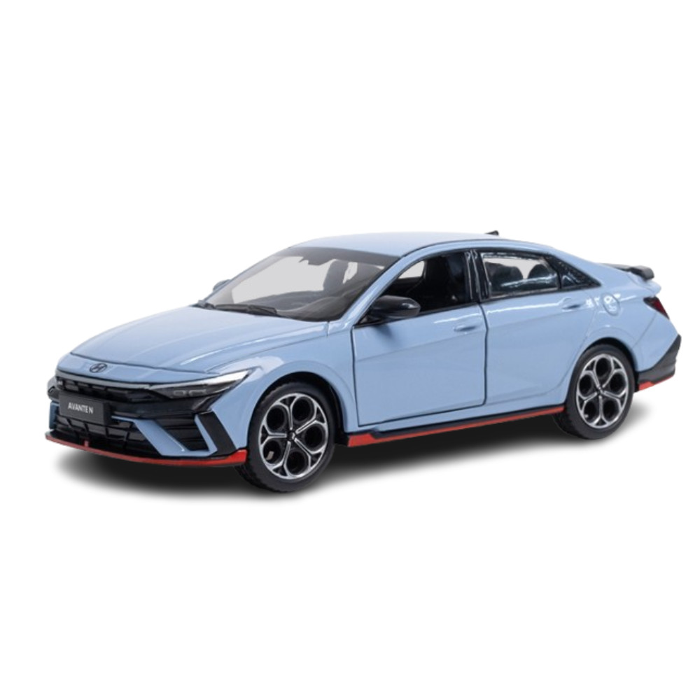 Hyundai Collection Avante N Facelift Diecast 1:38 Miniature Display