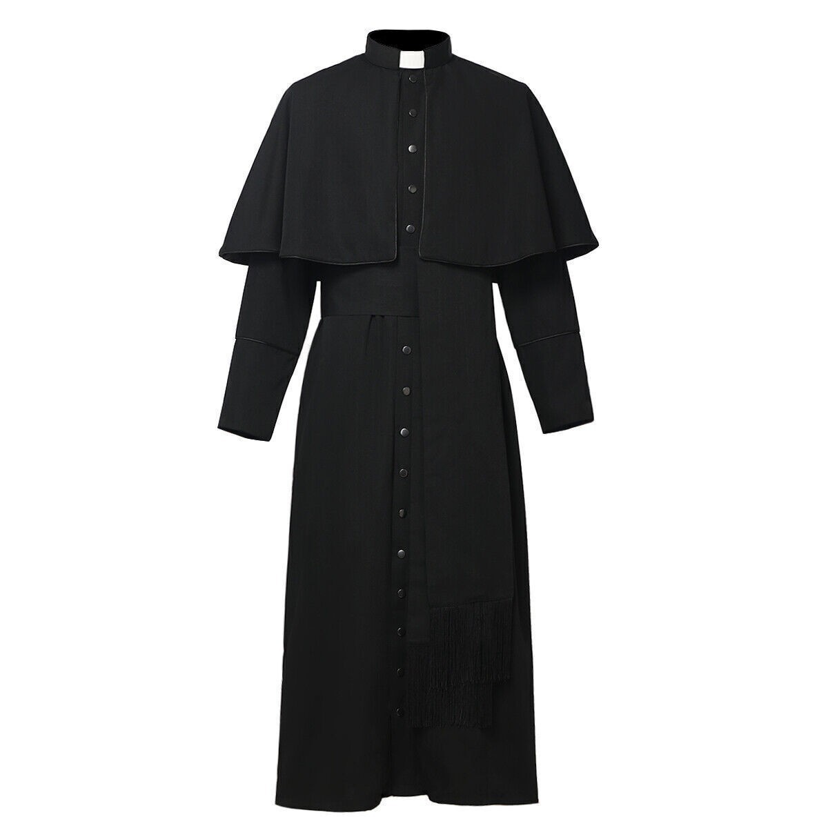 Roman Clergy Cassock Bishop Cassock with Belt Soutane Priest Cassocks Garment