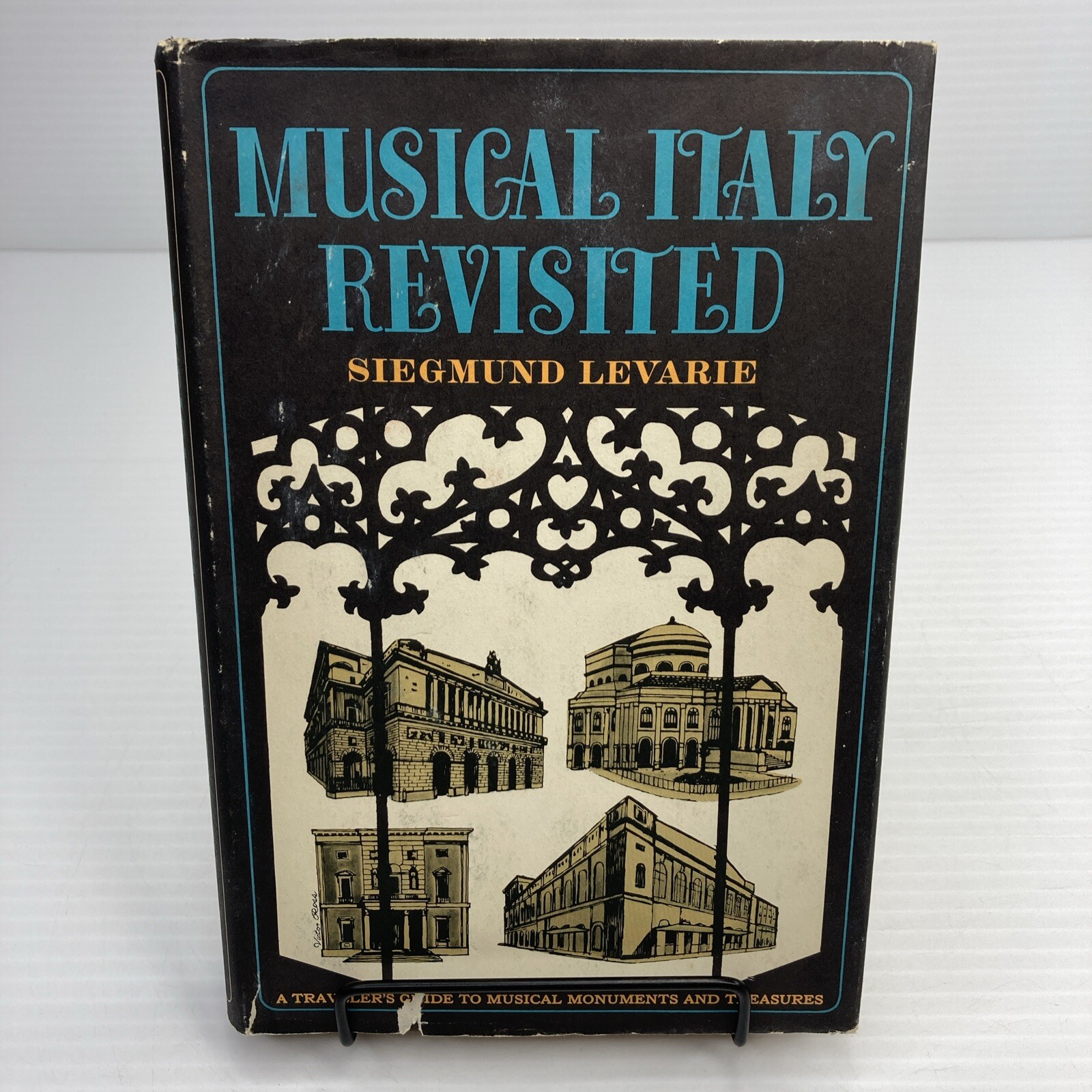 Musical Italy Revisited Siegmund Levarie 1963 HC Musical History Travel Book Musical Italy Revisited Siegmund Levarie 1963 HC Musical History Travel Book