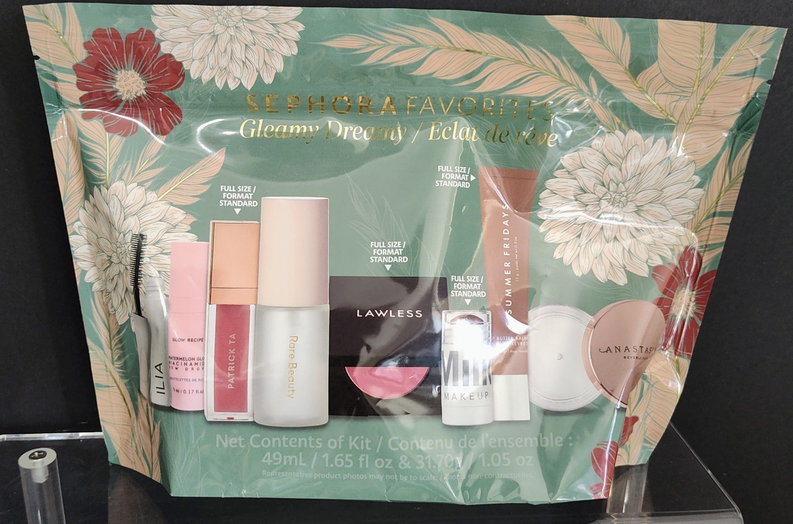 Sephora Favorites GLEAMY DREAMY 8pc NEW SEALED 4 FULL SIZE Milk ABH Ta ILIA Glow