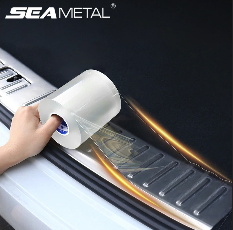 1pc Car Door Sill Protector Film Anti-Scratch Edge Guard 3M/10M - NEW