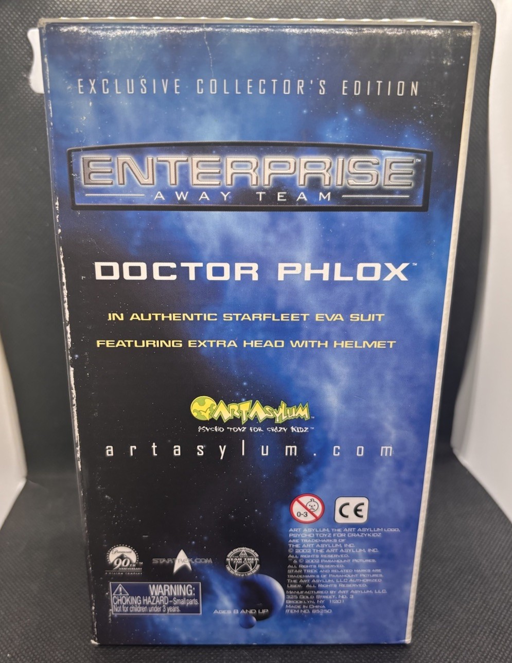 Star Trek Enterprise Doctor DR Phlox Art Asylum Figure Signed John Billingsley Star Trek Enterprise Doctor DR Phlox Art Asylum Figure Signed John Billingsley