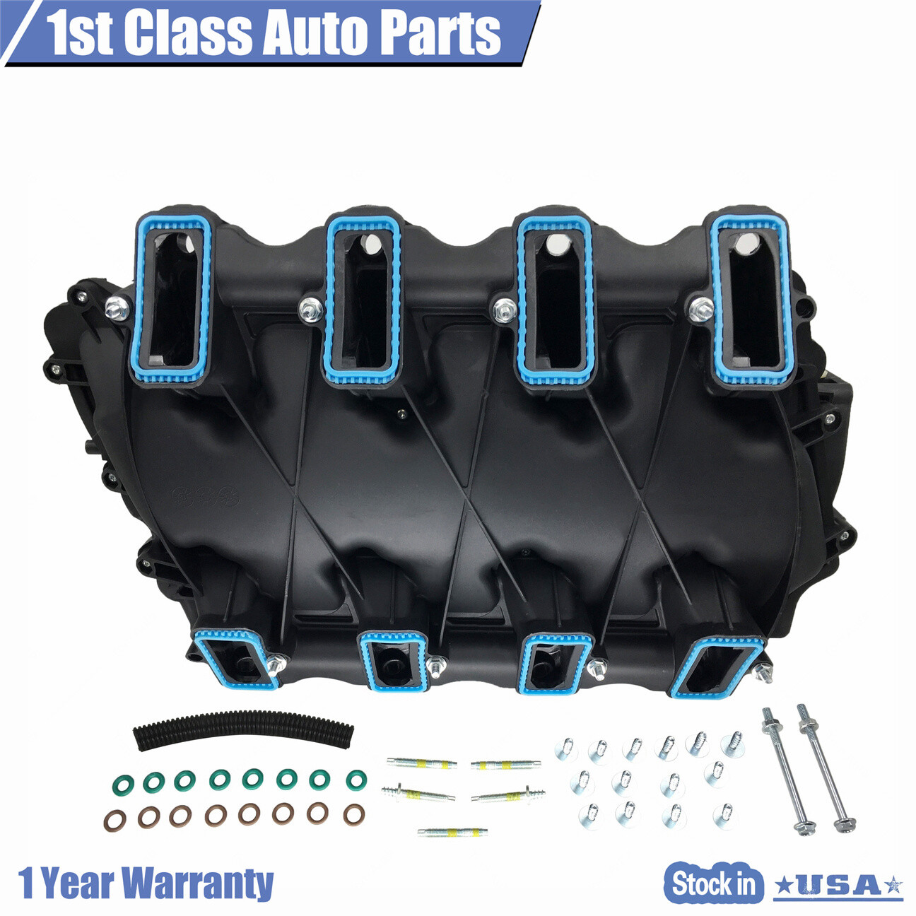 Upper Intake Manifold  fit 1999-2007 GMC Sierra Chevrolet Cadillac Hummer 5.3L