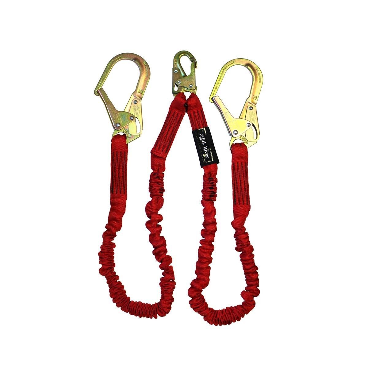 Elk River Twin Leg Y Lanyard with Steel Pelican Hooks Model#: 35478 Elk River Twin Leg Y Lanyard with Steel Pelican Hooks Model#: 35478