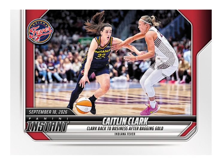Caitlin Clark - 2026 Panini Instant WNBA #358 Indiana Fever PRESALE Caitlin Clark - 2026 Panini Instant WNBA #358 Indiana Fever PRESALE