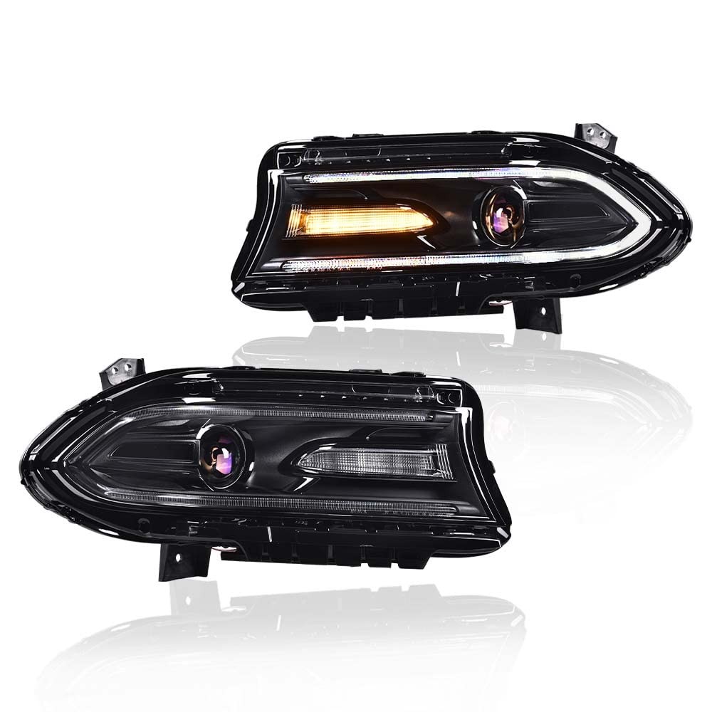 Headlights Assembly Compatible with Dodge Charger 2015-2021