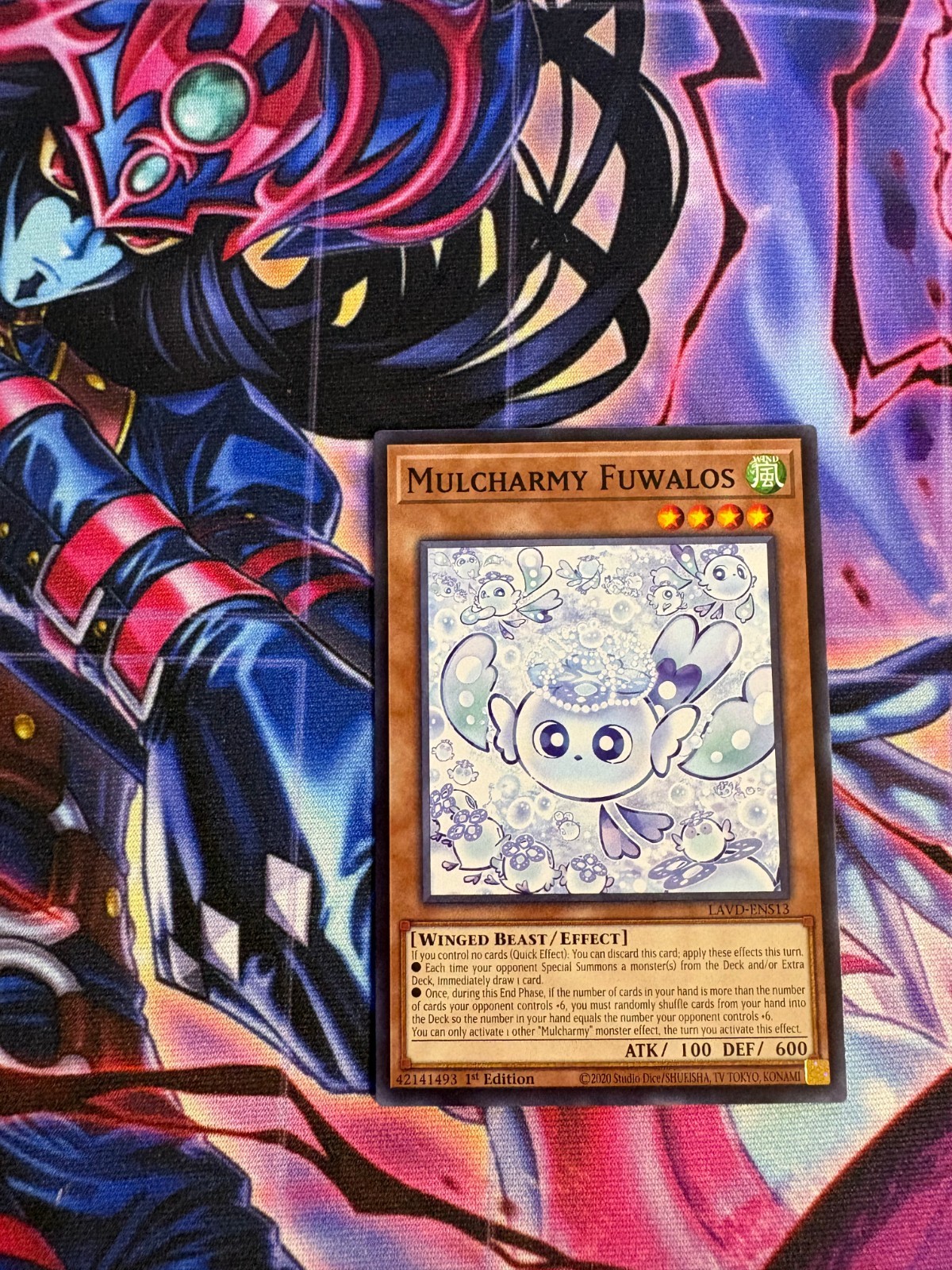 Mulcharmy Fuwalos LAVD-ENS13 Common Near Mint Yugioh TCG