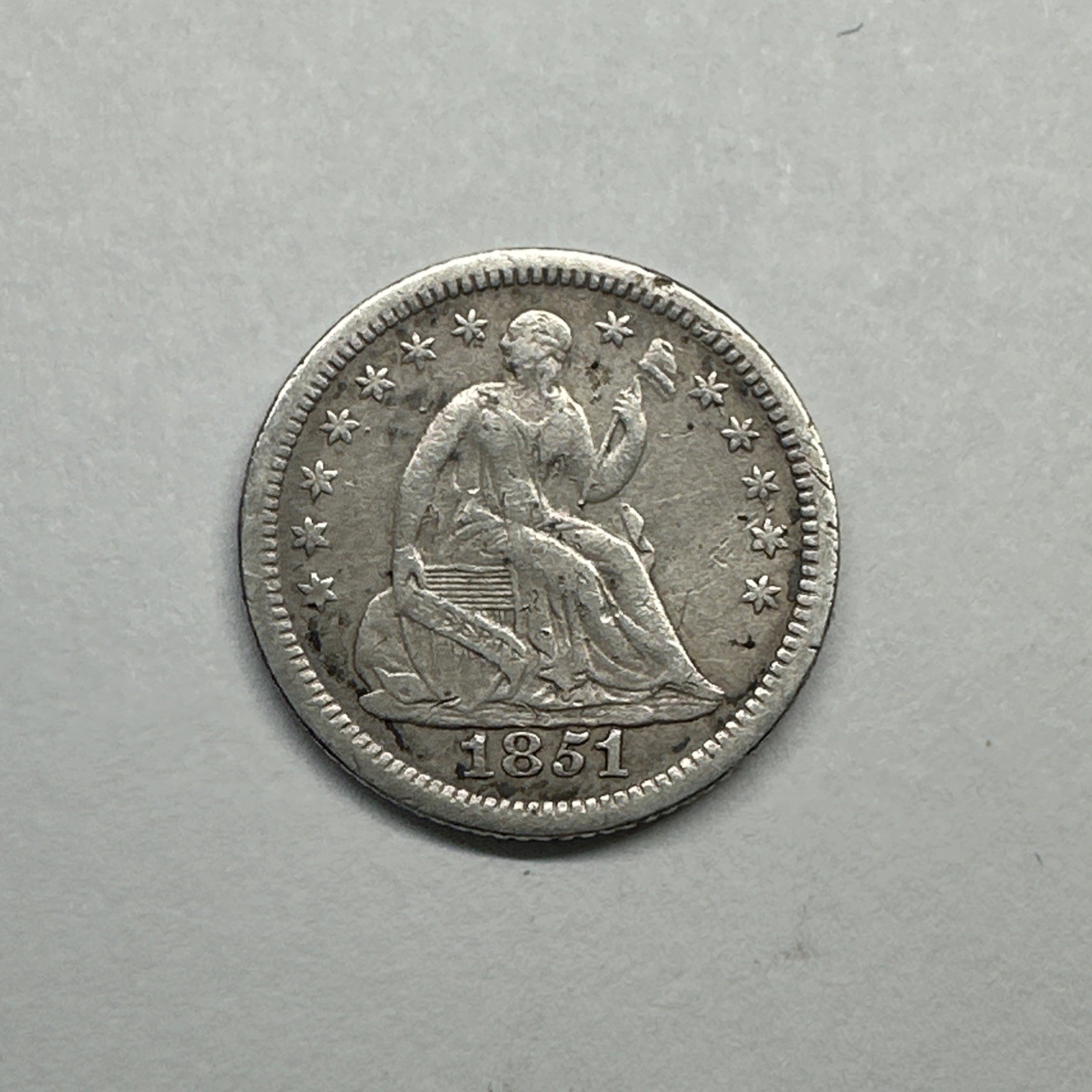 1851-O Seated Liberty Half Dime VF 213123