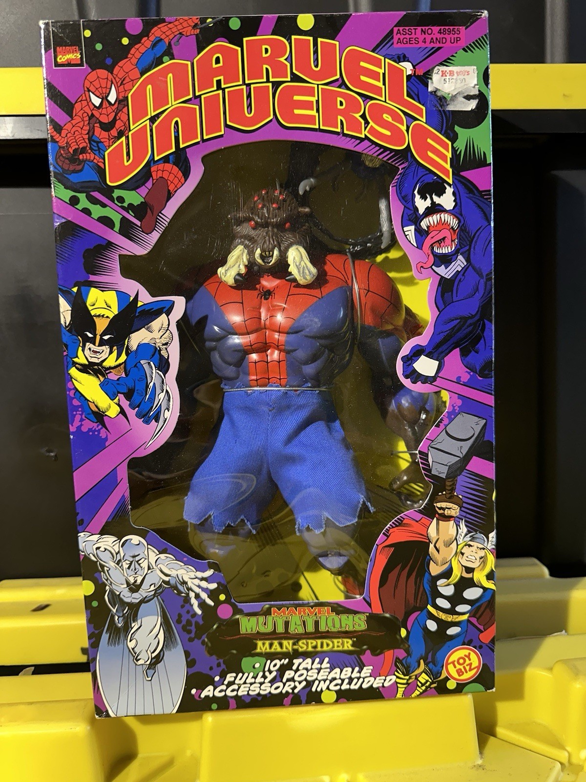 SPIDER MAN TOY BIZ MAN-SPIDER MARVEL UNIVERSE 10\ SPIDER MAN TOY BIZ MAN-SPIDER MARVEL UNIVERSE 10\