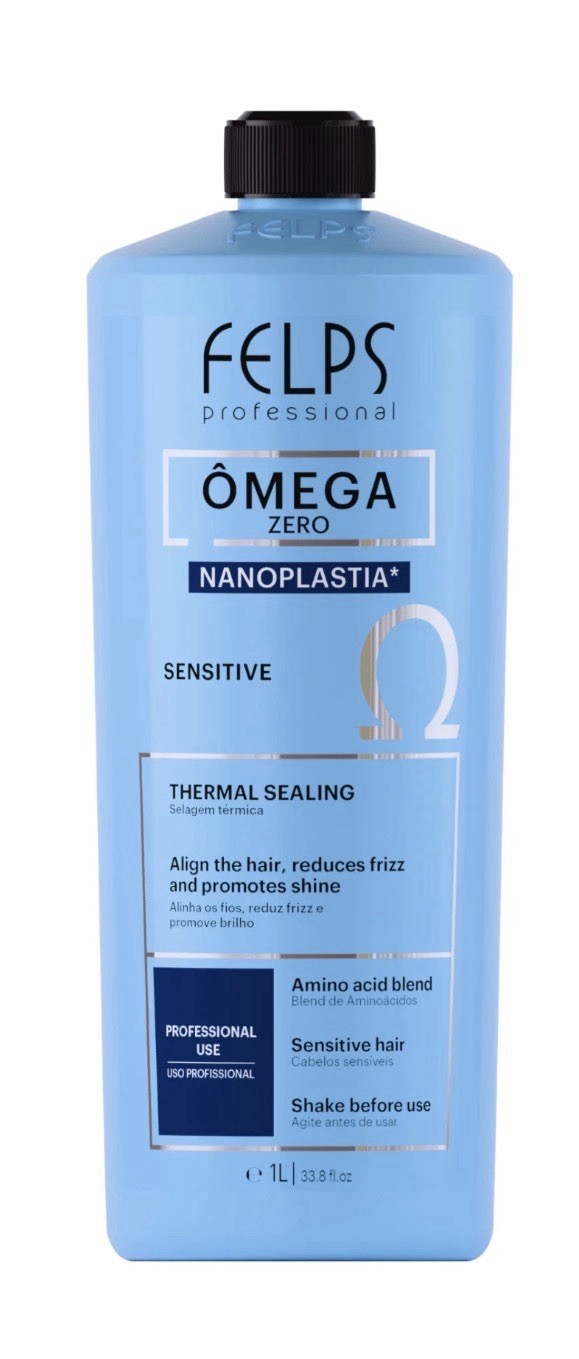 Felps Omega Zero Sensitive Unique Thermal Sealing - 33.8 fl Oz - 1L Felps Omega Zero Sensitive Unique Thermal Sealing - 33.8 fl Oz - 1L