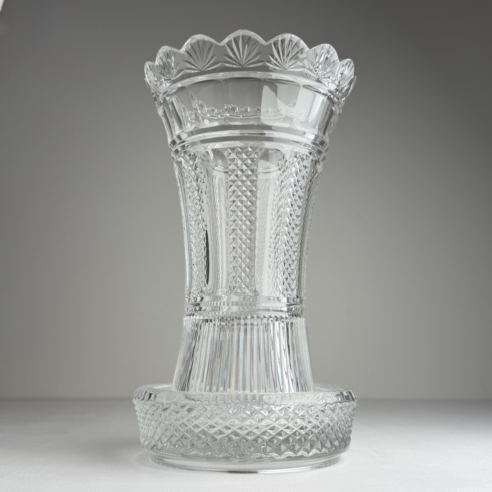 RARE Waterford Crystal Jim O\'Leary 50th Adams town 12.5\