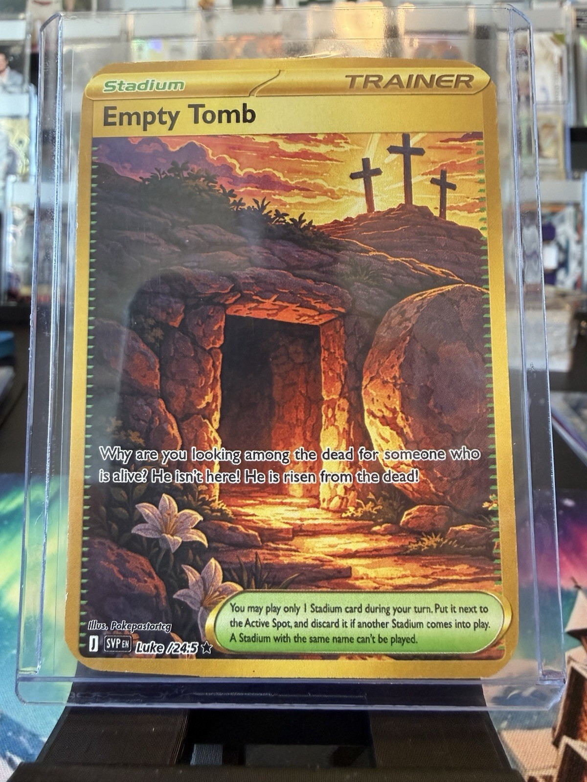 Empty Tomb Custom TCG Card