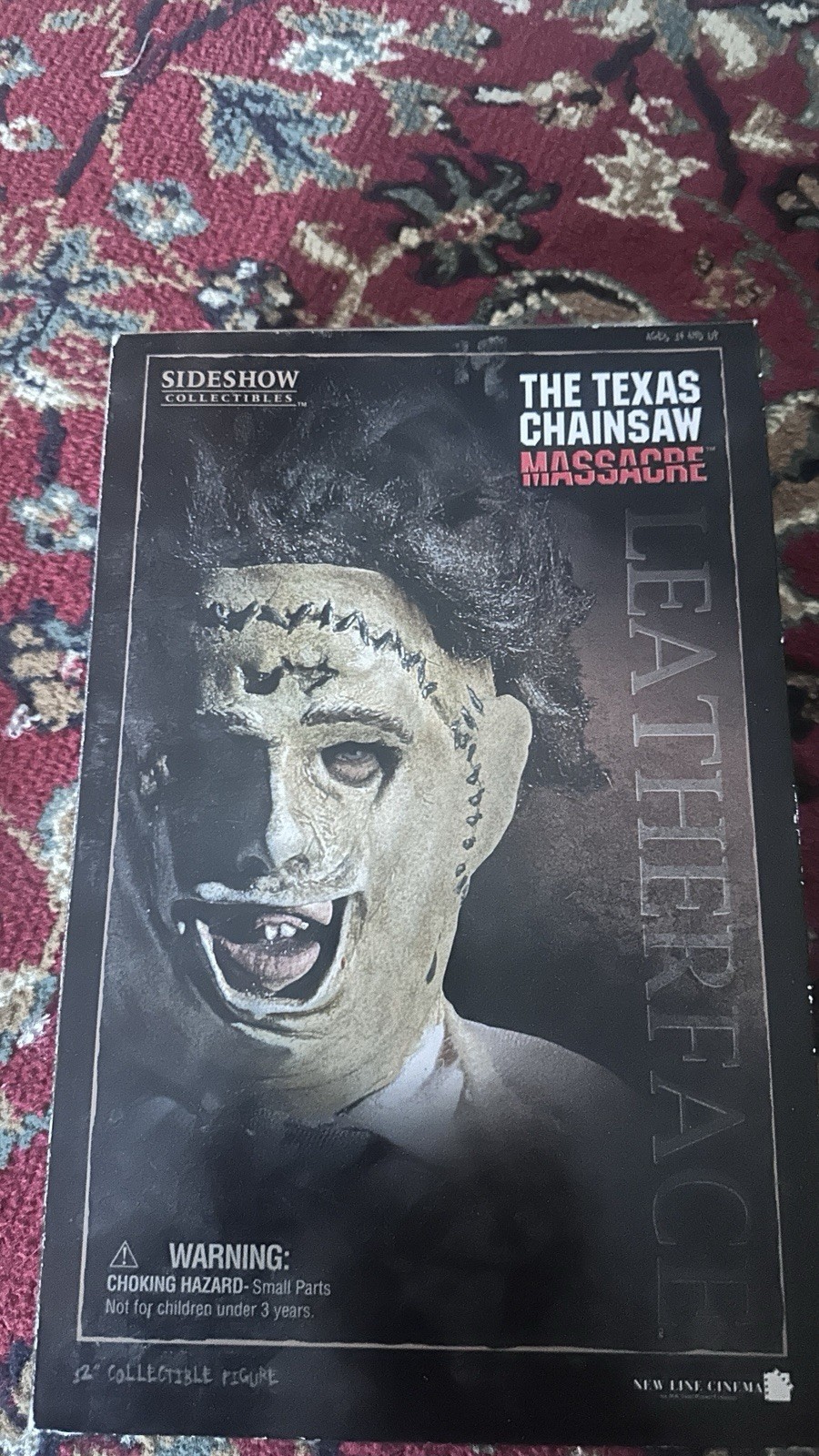 Sideshow Leatherface 12” Figure Texas Chainsaw Massacre 2003 Item #7303  NIB
