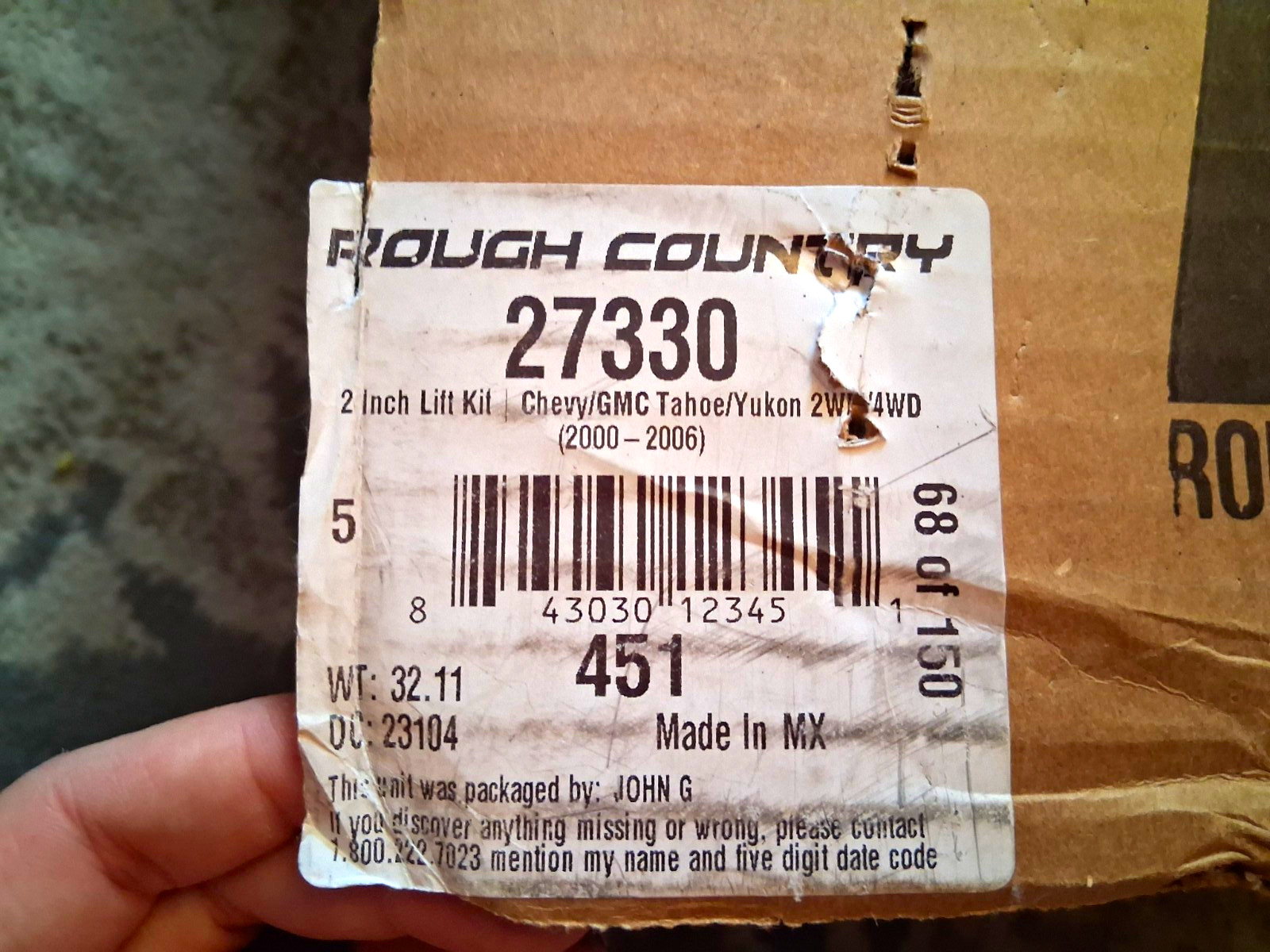 Rough Country 1.5-2\