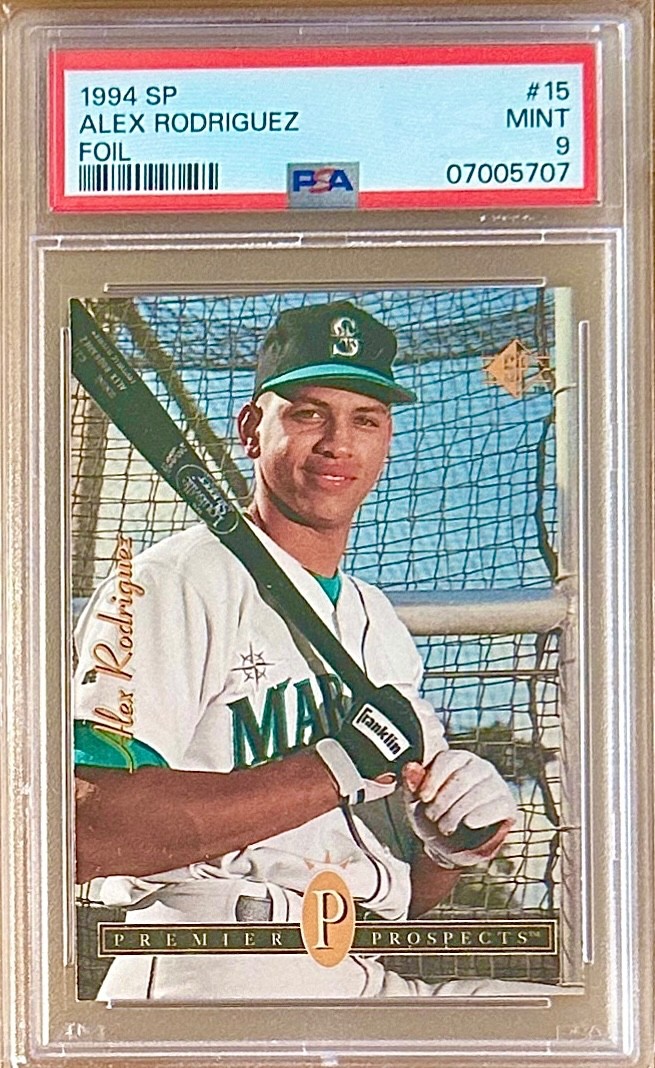 1994 SP Foil #15 ALEX RODRIGUEZ PSA 10 RC
