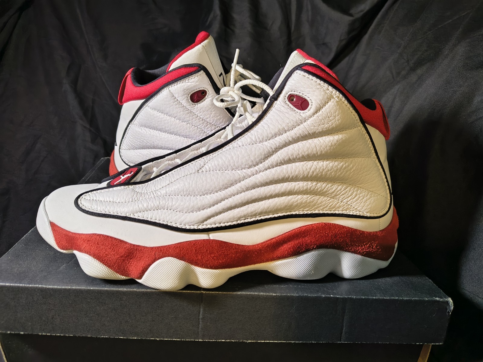 Jordan Pro Strong White & Red  Size 13 Jordans