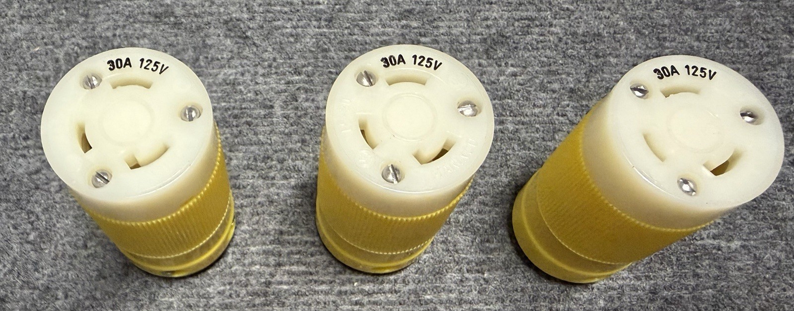 Marinco 30A, 125V Female Plug 305CRPN New Open Box Yellow Marinco 30A, 125V Female Plug 305CRPN New Open Box Yellow