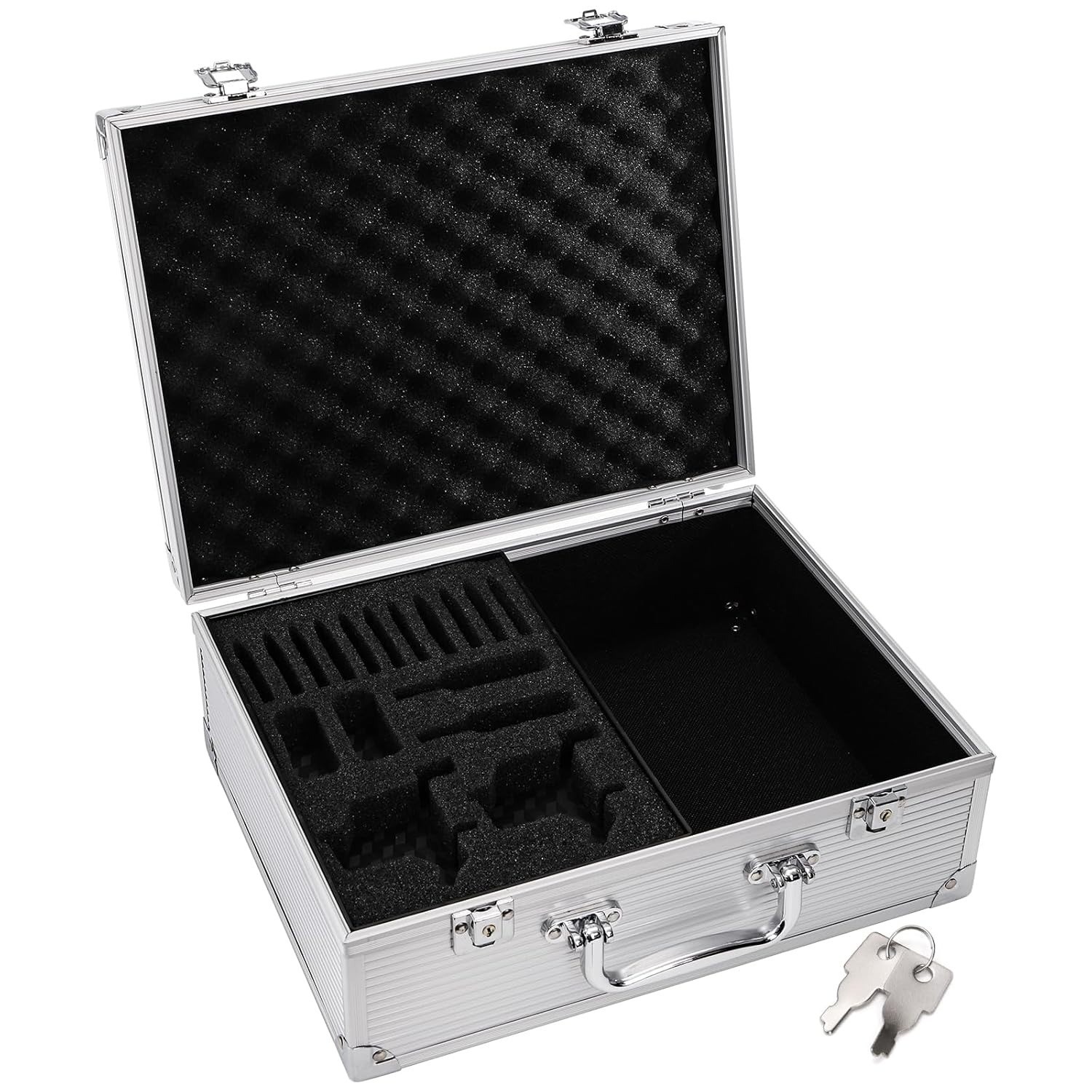 Aluminum Alloy Tattoo Storage Organizer Carrying Case for Tattoo Equipment Aluminum Alloy Tattoo Storage Organizer Carrying Case for Tattoo Equipment