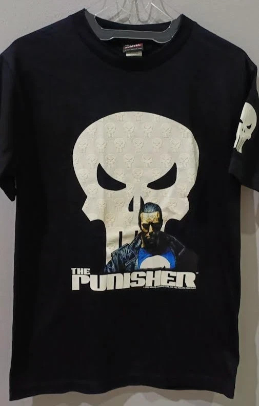 Marvel The PUNISHER Vintage T Shirt ( 2002 ) NEW GRAIL Universal Studio
