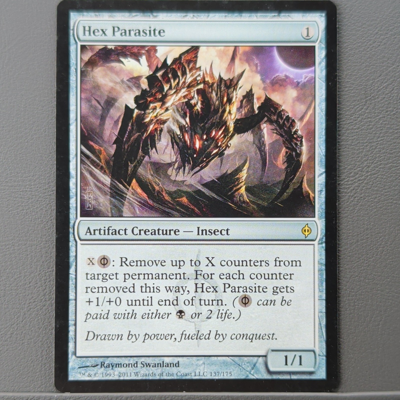 Hex Parasite MTG New Phyrexia 137/175 Rare Regular Artifact Creature EN