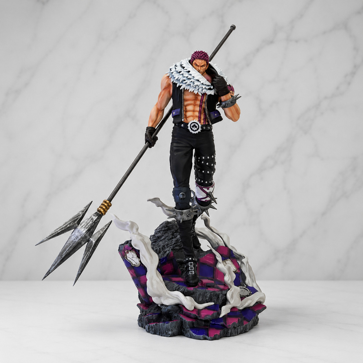 One Piece Charlotte Katakuri Figure 44cm PVC GK Statue Anime Collectible Model