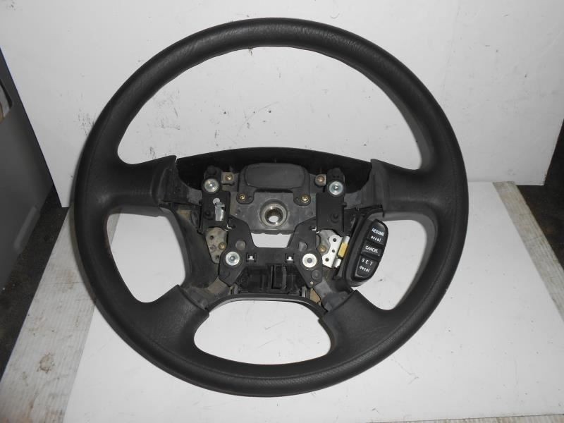 2001-2005 Honda Civic Steering Wheel Assembly Black OEM