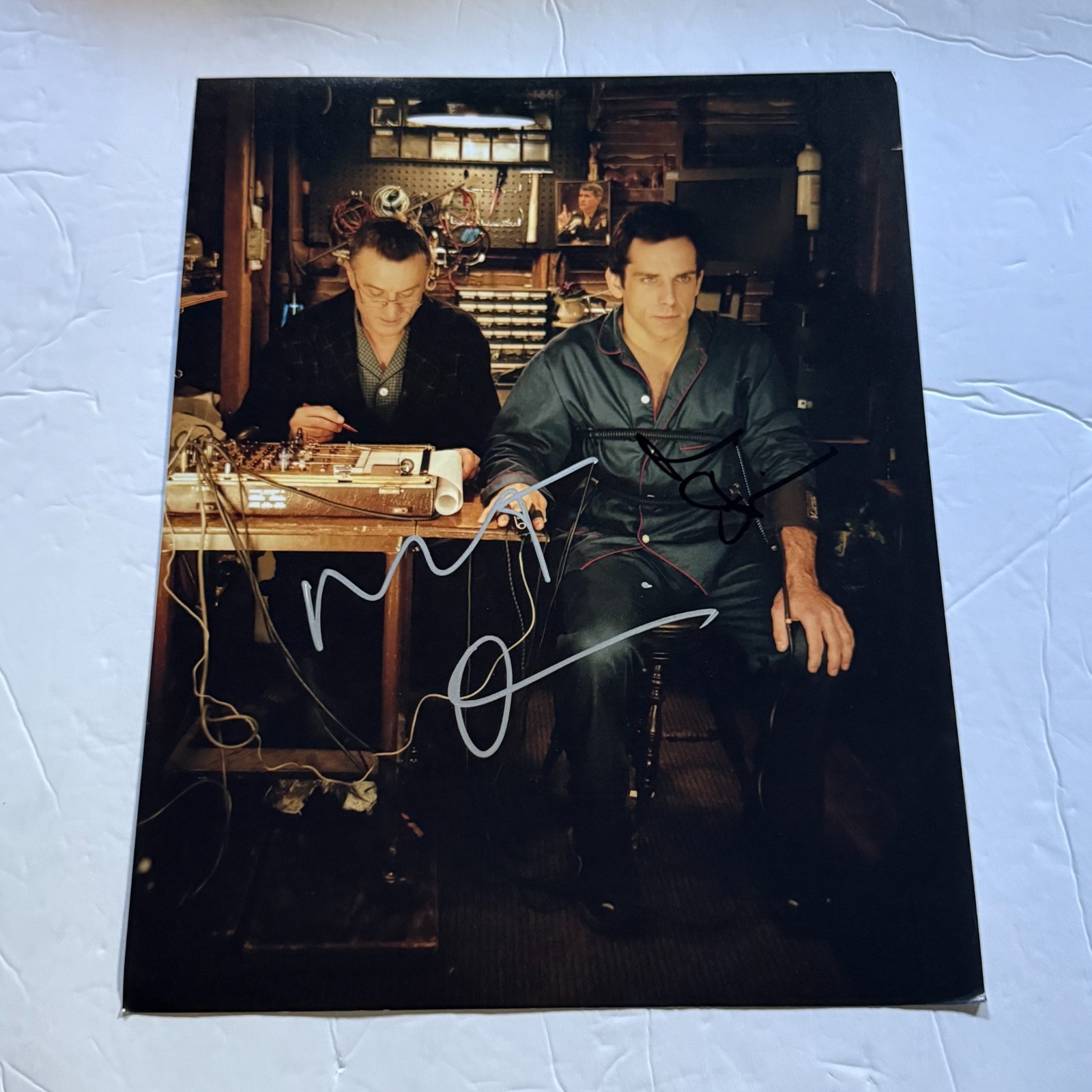 Robert De Niro & Ben Stiller Autographed Meet the Parents Movie 11x14 Photo Robert De Niro & Ben Stiller Autographed Meet the Parents Movie 11x14 Photo
