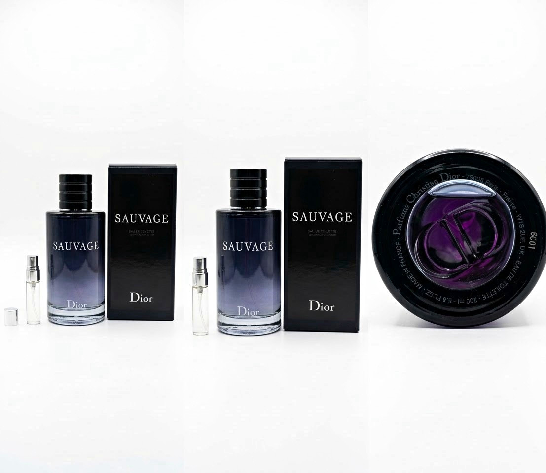 5 ml / 0.17 oz Spray Bottle Sauvage Eau de Toilette