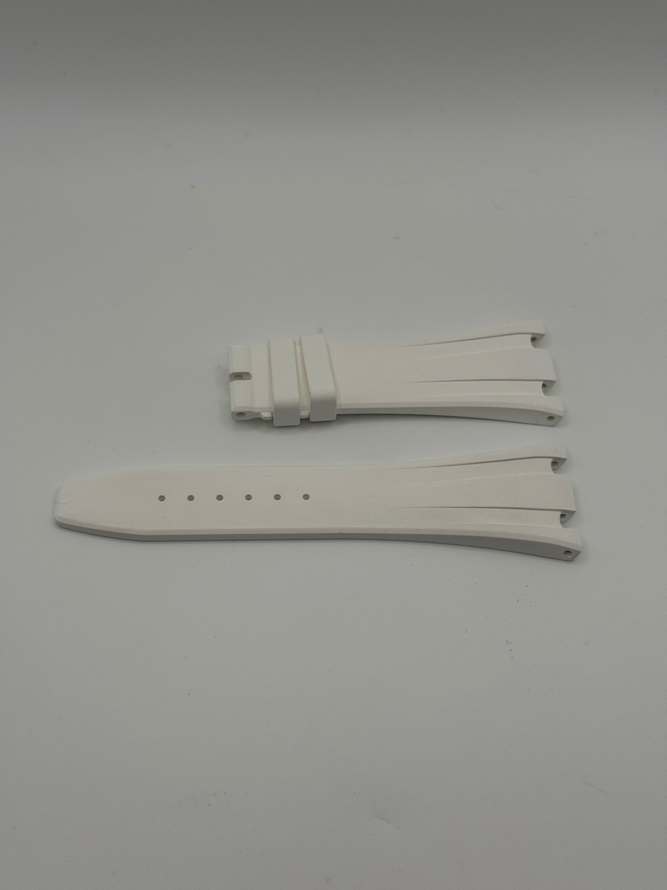 Audemars Piguet White Rubber Strap for Deployment Royal Oak Offshore 28/18