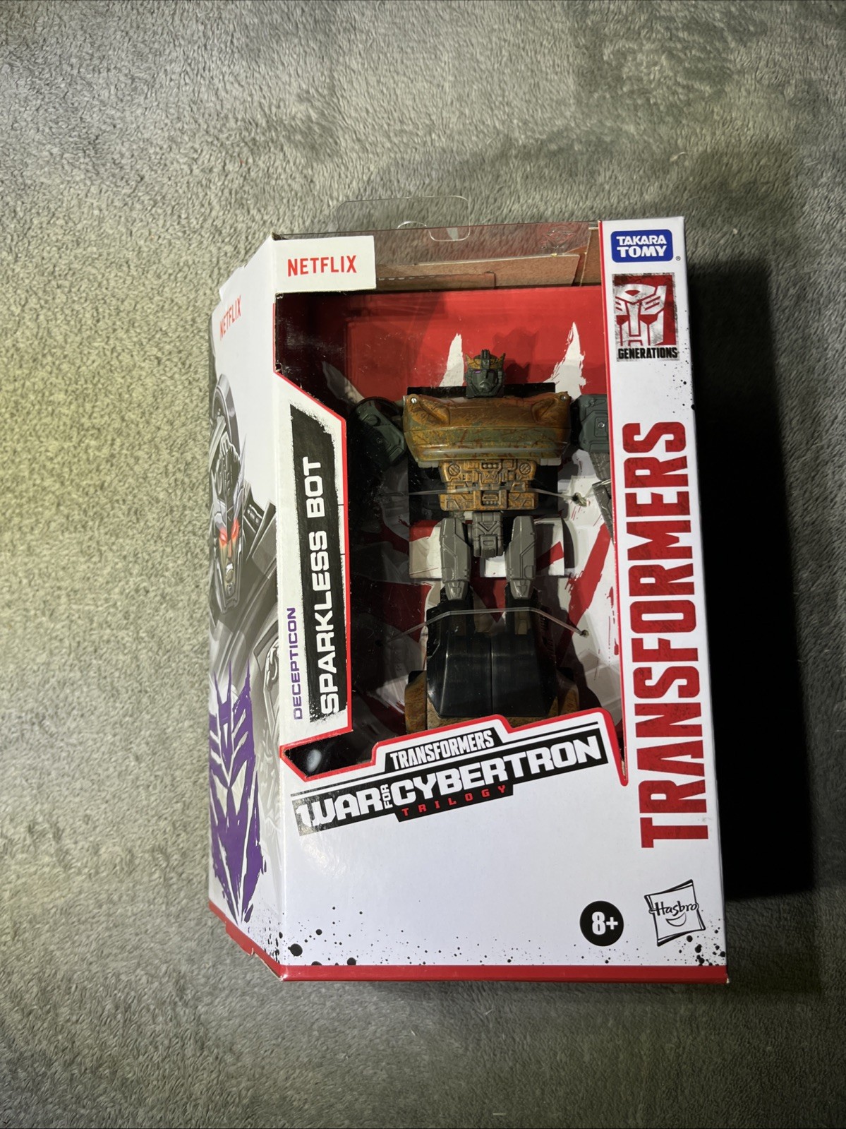 Hasbro F0986 Transformers War For Cybertron Trilogy Decepticon Sparkless Bot