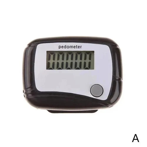 Portable Counter Mini Digital LCD Pedometer Sports Walking Running Step Count...