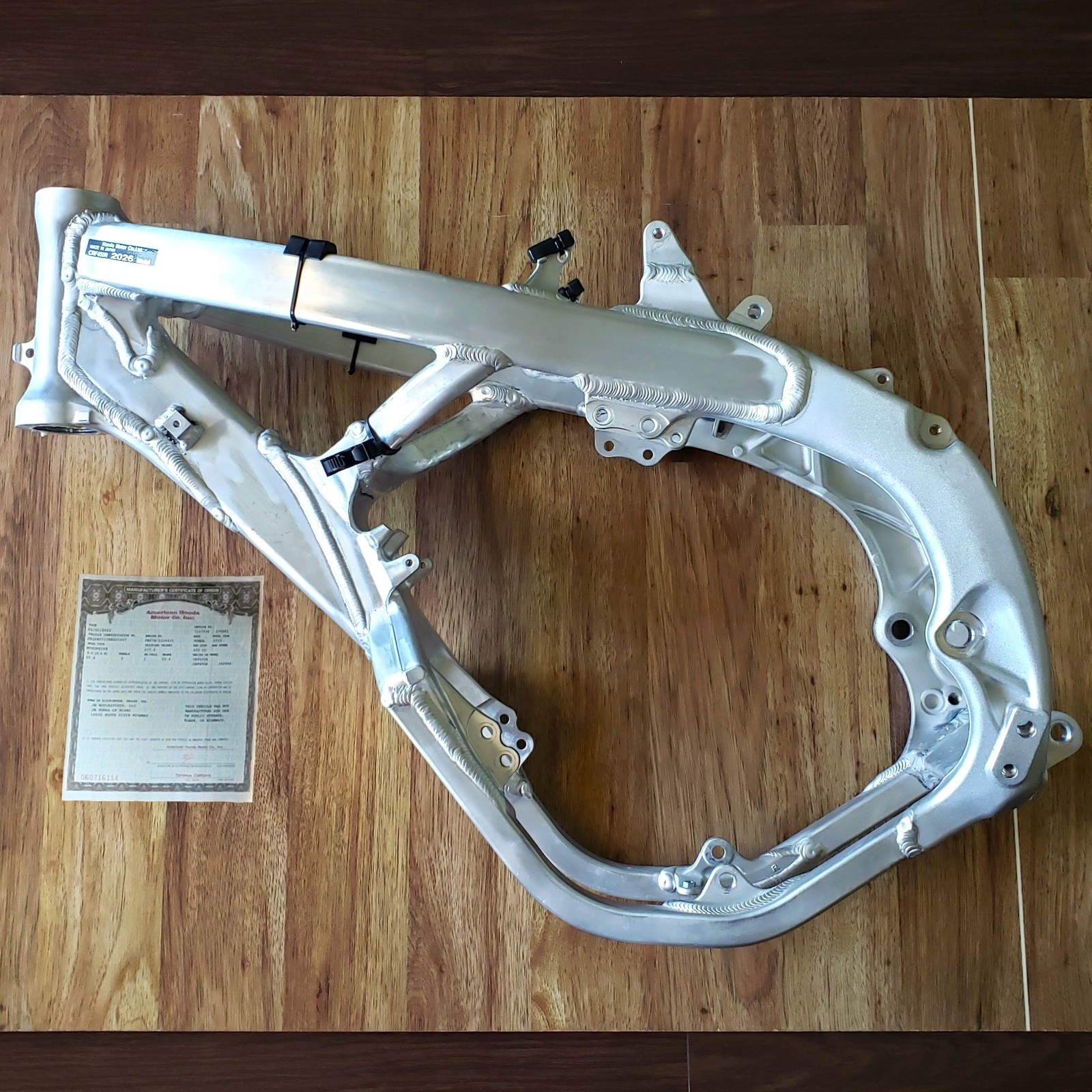 NEW 2026 Honda CRF450R Frame CRF450RX OEM Original Aluminum Chassis 2025 - 2026