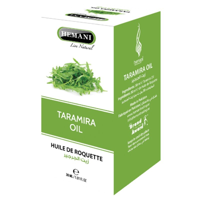 HEMANI Taramira Watercress Oil Natural For Healthy & Strong Hair Halal 30 ml