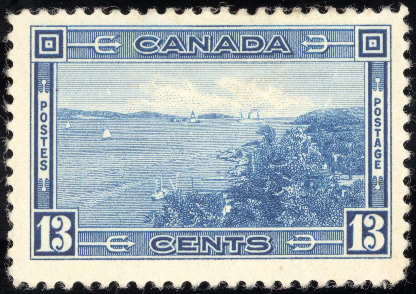 Canada Scott 242 Mint HR OG Lot A479 bhmstamps