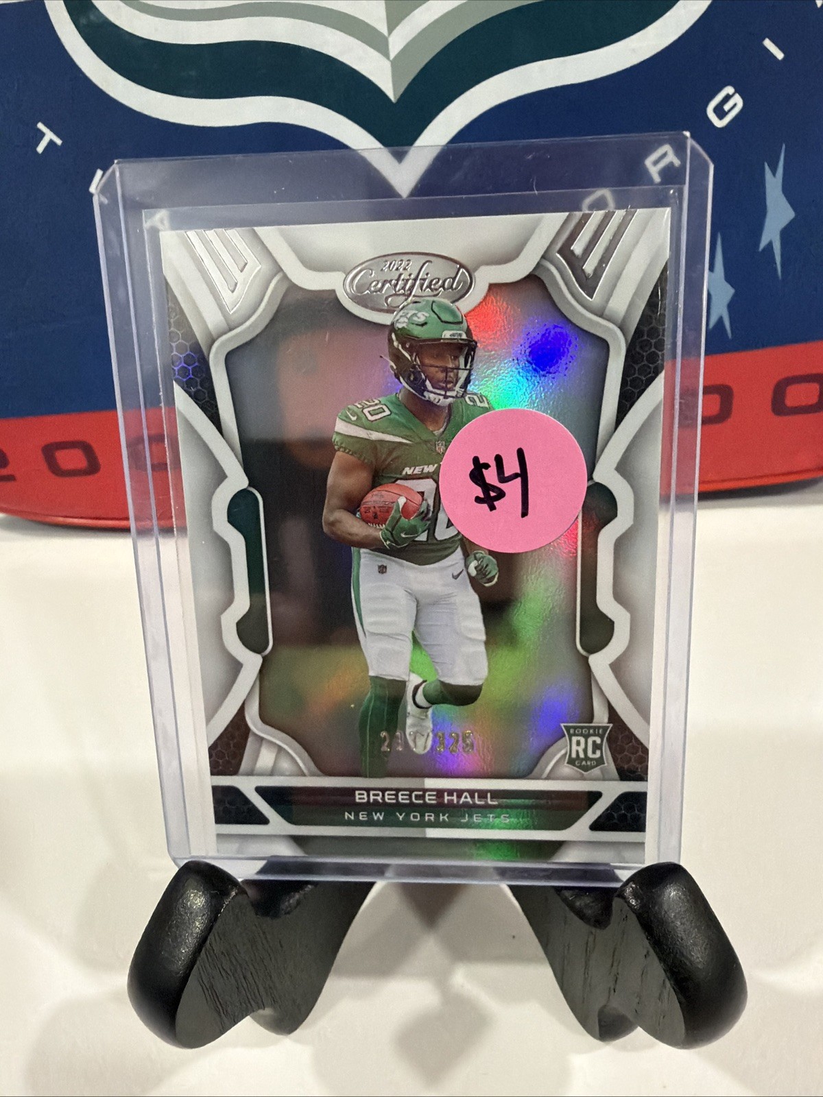 2022 Panini Certified - Rookies Breece Hall #107 Mirror /325 (RC)